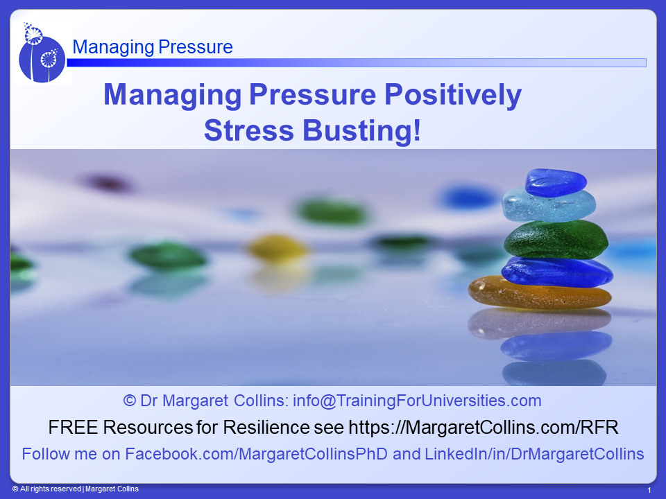 Managing Pressure Positively - title slide